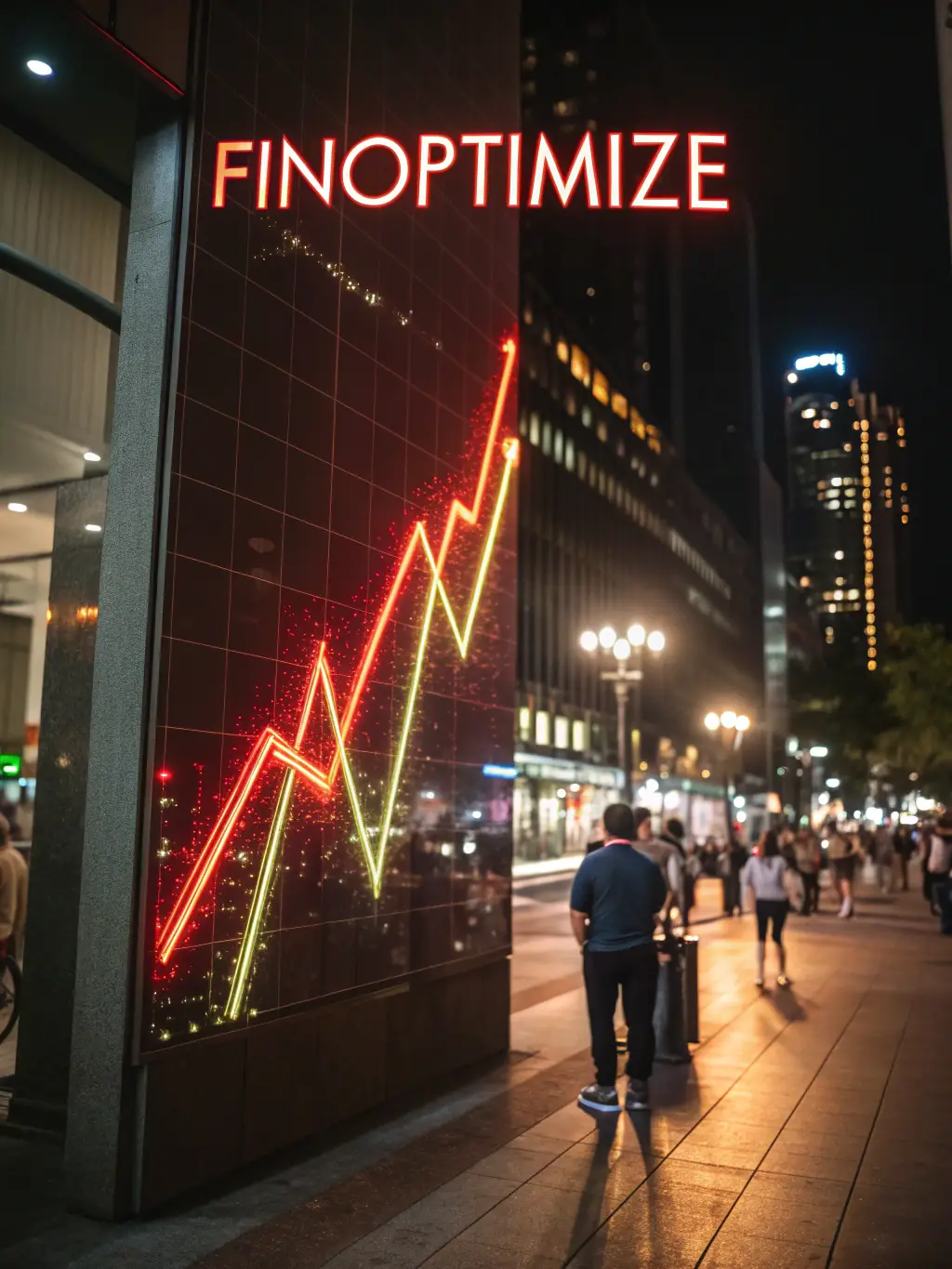 A graph showing a steady upward trend of revenue, visualized with gold and green lines, representing predictable income.