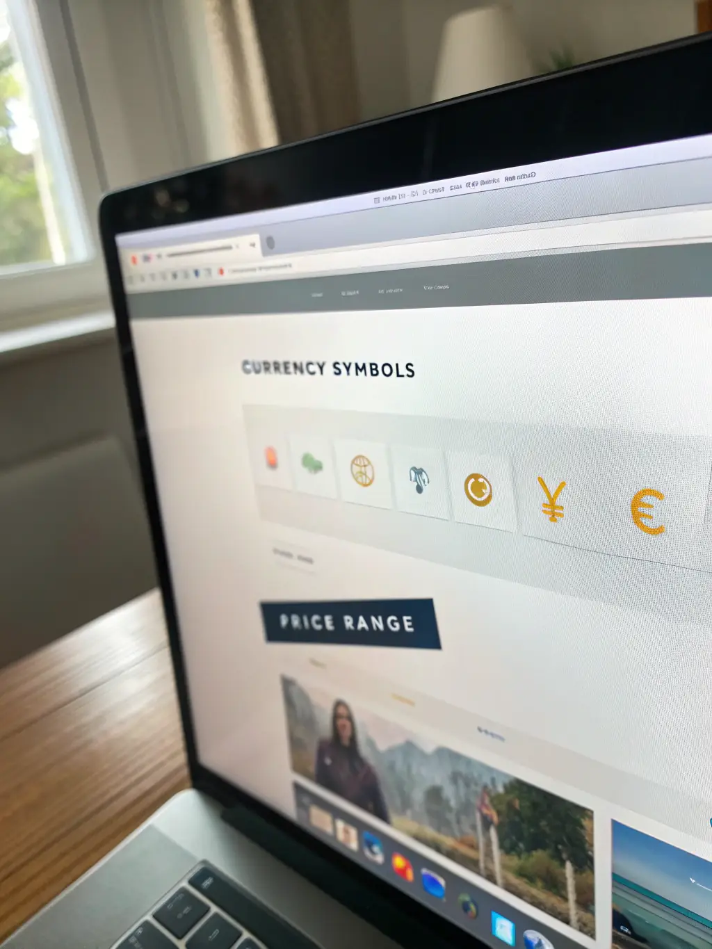 A stylized image of a price tag with a gold accent, symbolizing premium pricing, placed on a modern website interface.